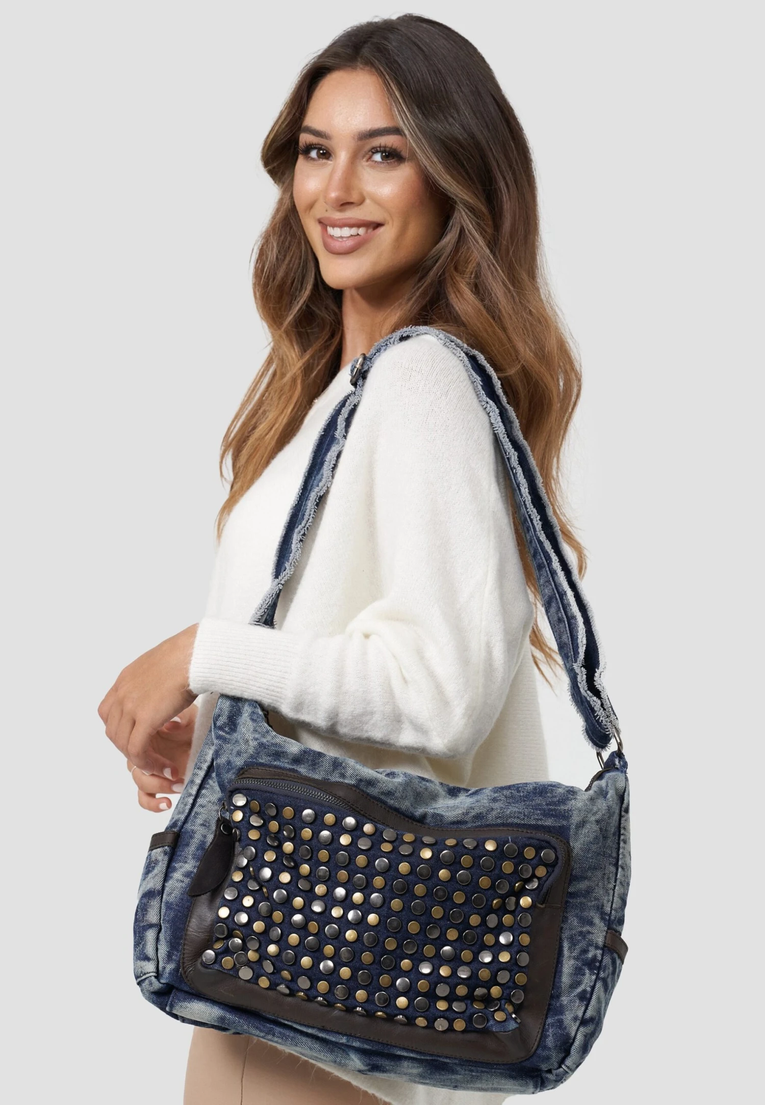 Schoudertas - Blue 3 Schoudertas - Blue - Afbeelding 3