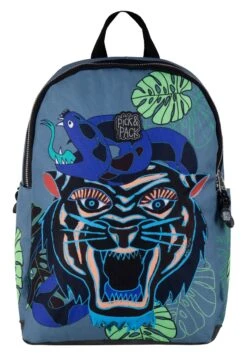 Pick & PACK Dangerous Cat - Rugzak - Jeans Blue