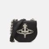 Vivienne Westwood Sofia Saddle Bag - Schoudertas - Black
