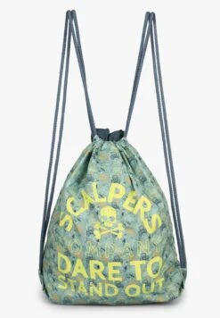 Scalpers Skull Print Skull Print - Rugzakje - Khaki -Tassen Promotie Winkel 24c13eda99344c3ab4fa297c006a4c8e