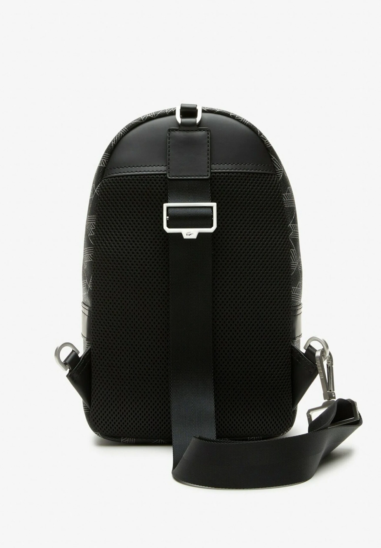 Lacoste Schoudertas - Monogram Noir Gris 2 Lacoste Schoudertas - Monogram Noir Gris - Afbeelding 2