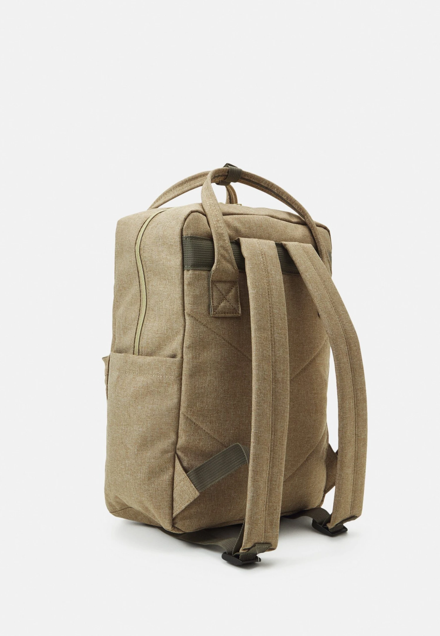 Square Backpack Unisex - Rugzak - Beige 2 Square Backpack Unisex - Rugzak - Beige - Afbeelding 2