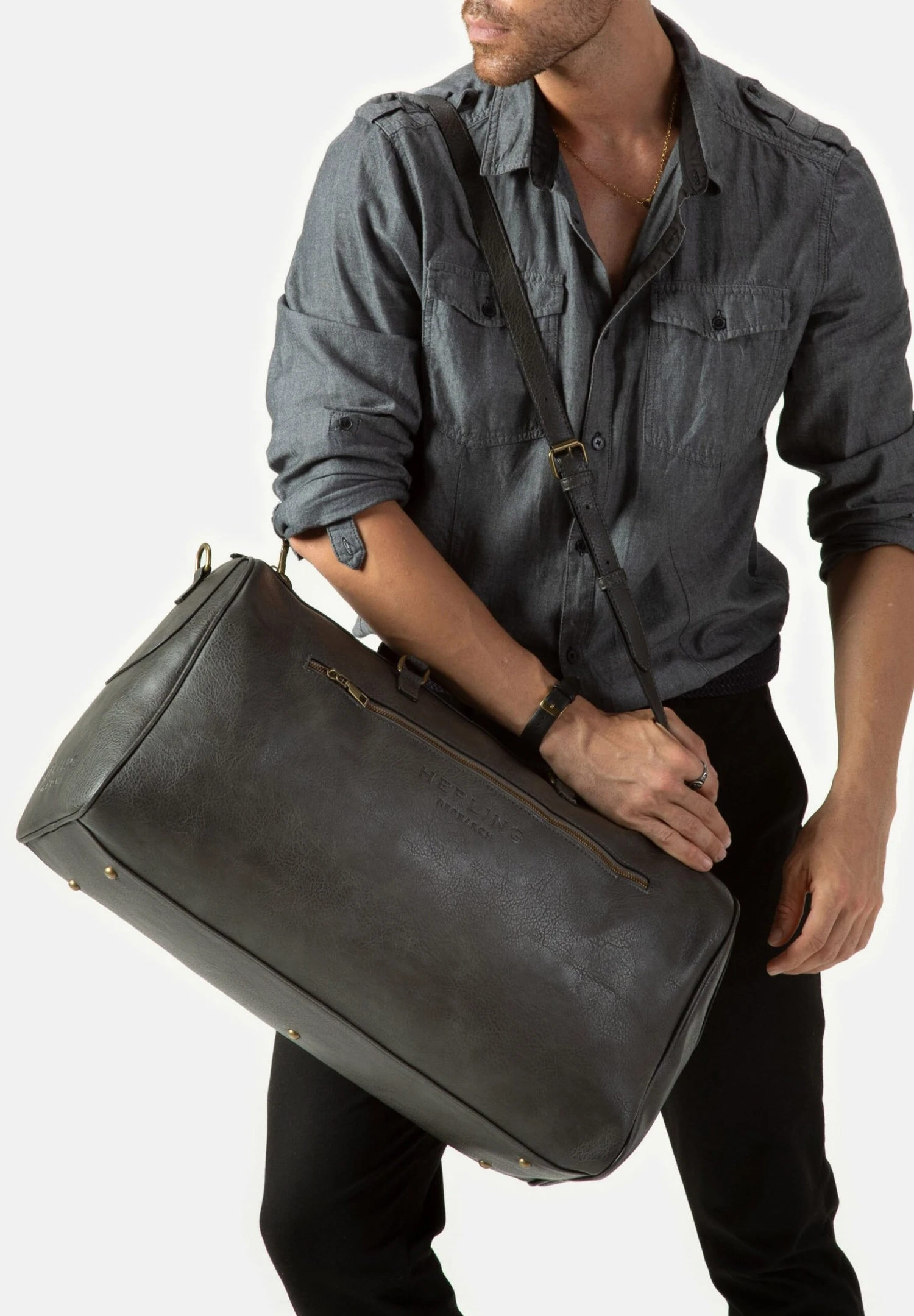 York - Weekendtas - Anthracite Grey 1 York - Weekendtas - Anthracite Grey