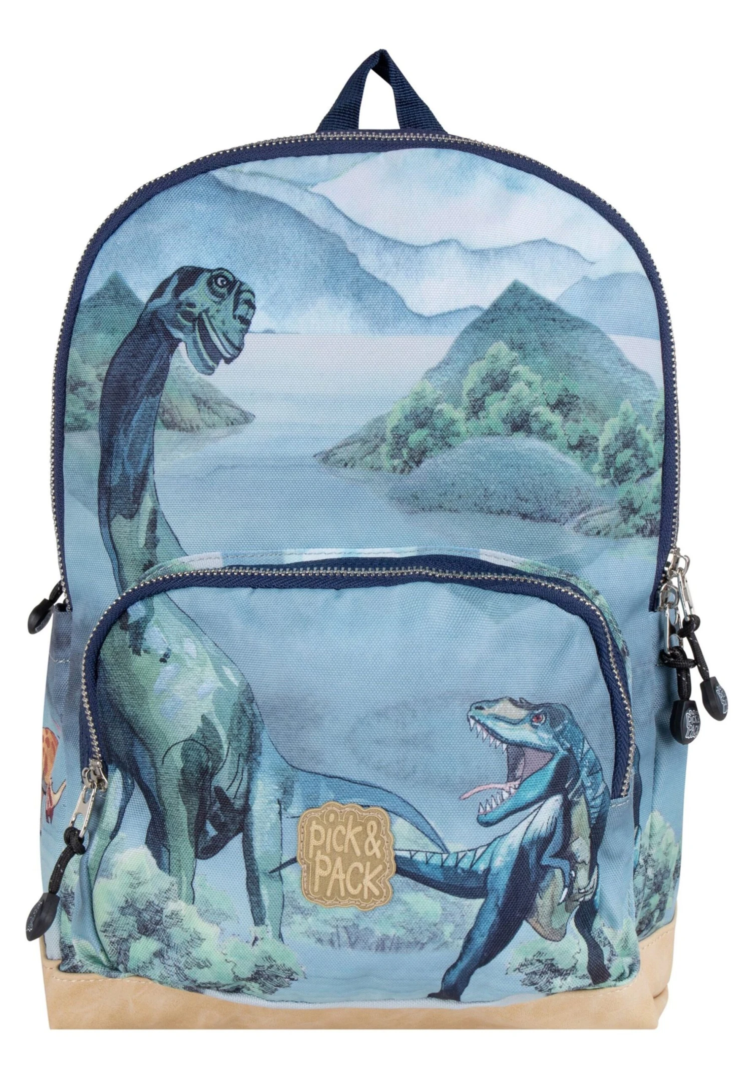 Pick & PACK All About Dinos M - Rugzak - Dusty Green 1 Pick & PACK All About Dinos M - Rugzak - Dusty Green
