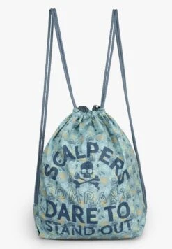 Scalpers Skull Print Skull Print - Rugzakje - Navy -Tassen Promotie Winkel 4e6ecc436f924d1d9fbc4740f729ed50