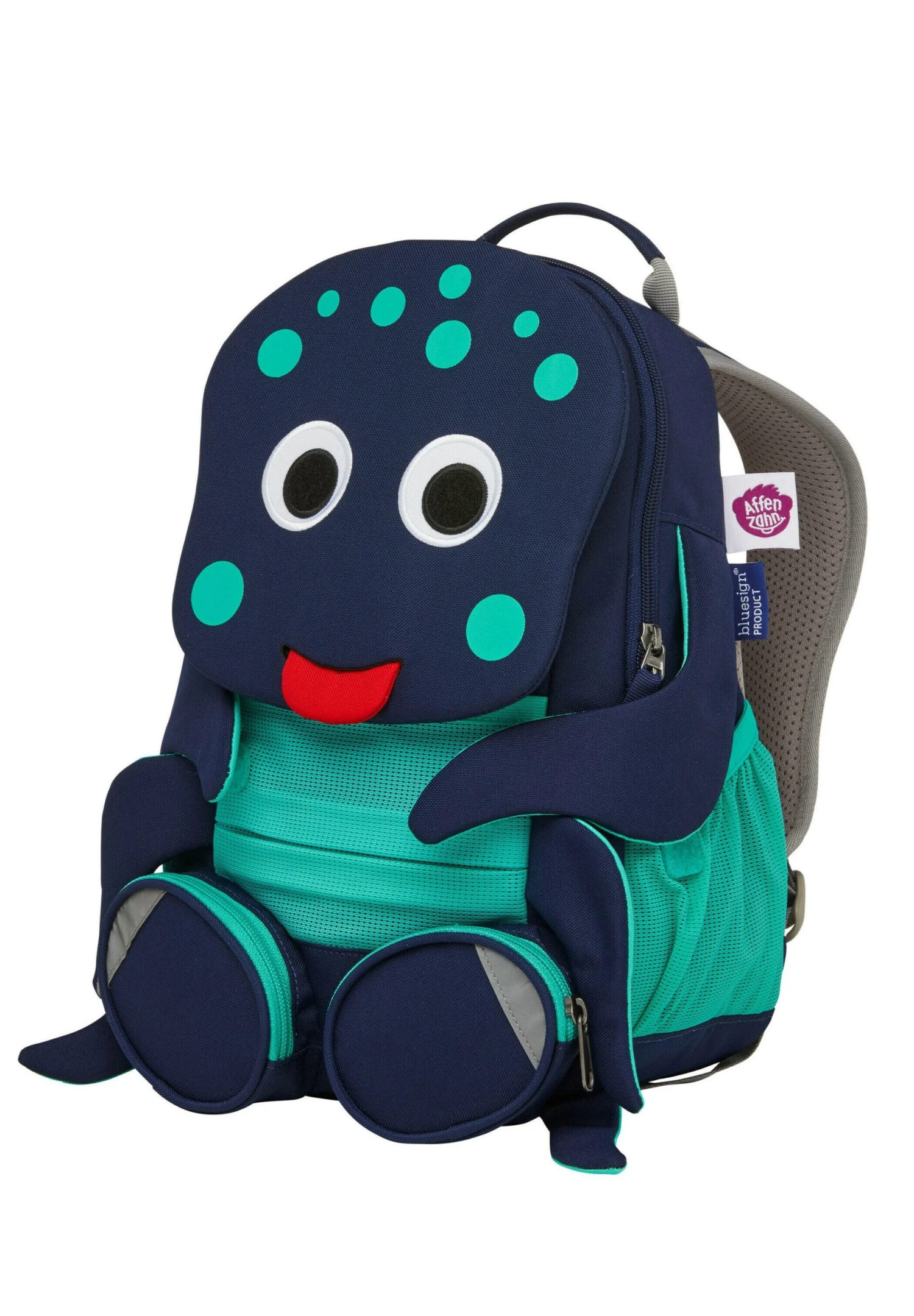 Affenzahn Oktopus - Backpack - Blau 3 Affenzahn Oktopus - Backpack - Blau - Afbeelding 3