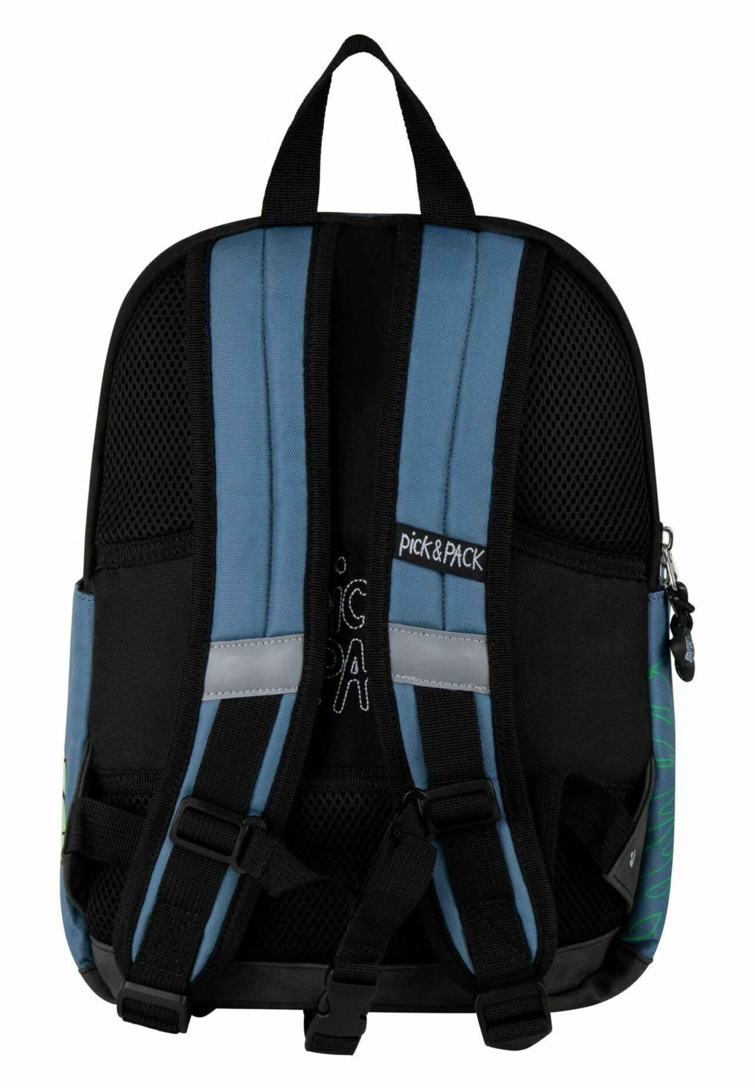 Pick & PACK Dangerous Cat - Rugzak - Jeans Blue 2 Pick & PACK Dangerous Cat - Rugzak - Jeans Blue - Afbeelding 2