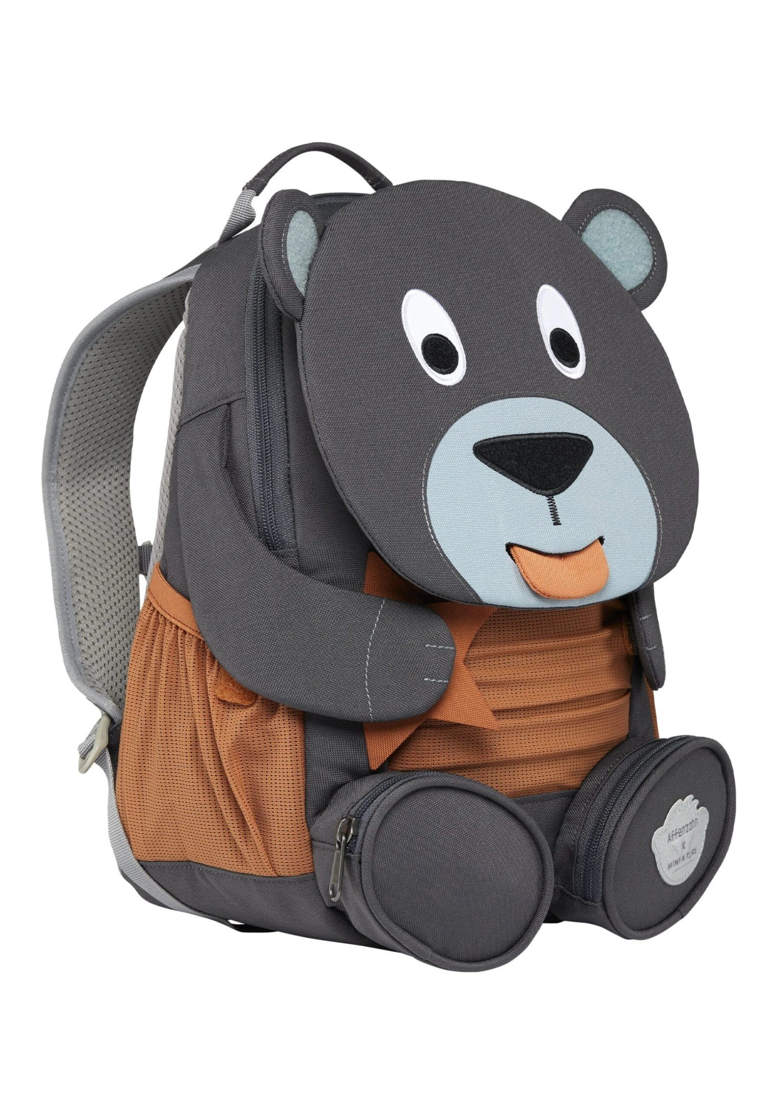 Affenzahn Grosser Freund Bär - Backpack - Grau 5 Affenzahn Grosser Freund Bär - Backpack - Grau - Afbeelding 5