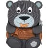 Affenzahn Grosser Freund Bär - Backpack - Grau
