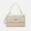 LOVE MOSCHINO Jewel Heart Shoulder Bag - Toilettas - Avorio