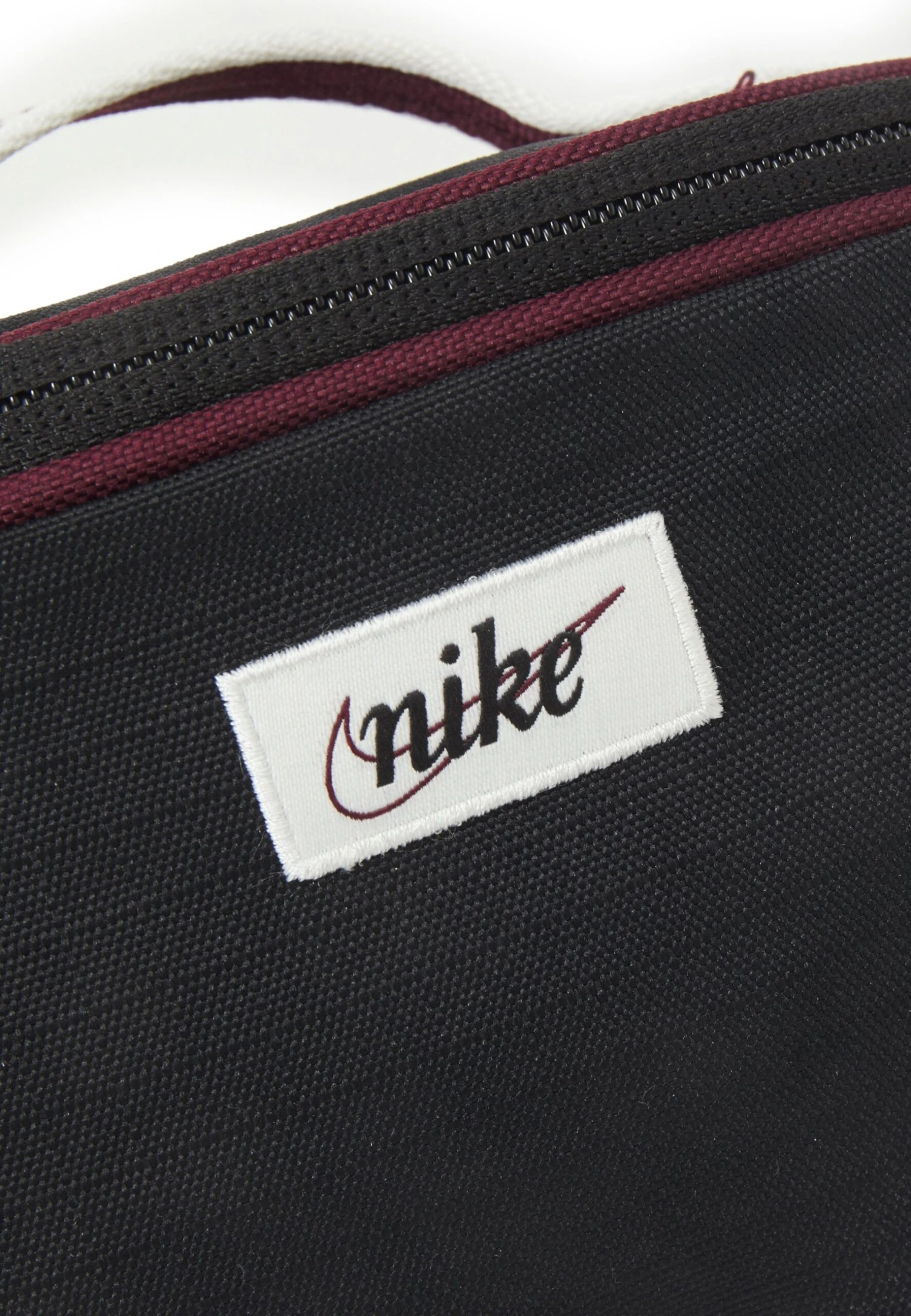 Nike Sportswear Heritage Retro Waist Pack Unisex - Heuptas - Black/Sail/Night Maroon 4 Nike Sportswear Heritage Retro Waist Pack Unisex - Heuptas - Black/Sail/Night Maroon - Afbeelding 4