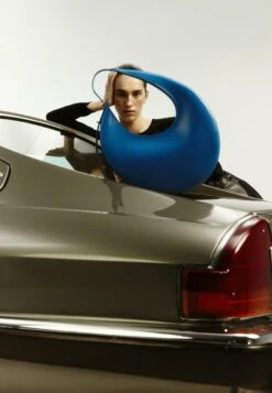 Mittelgrosse- Handtas - Blue