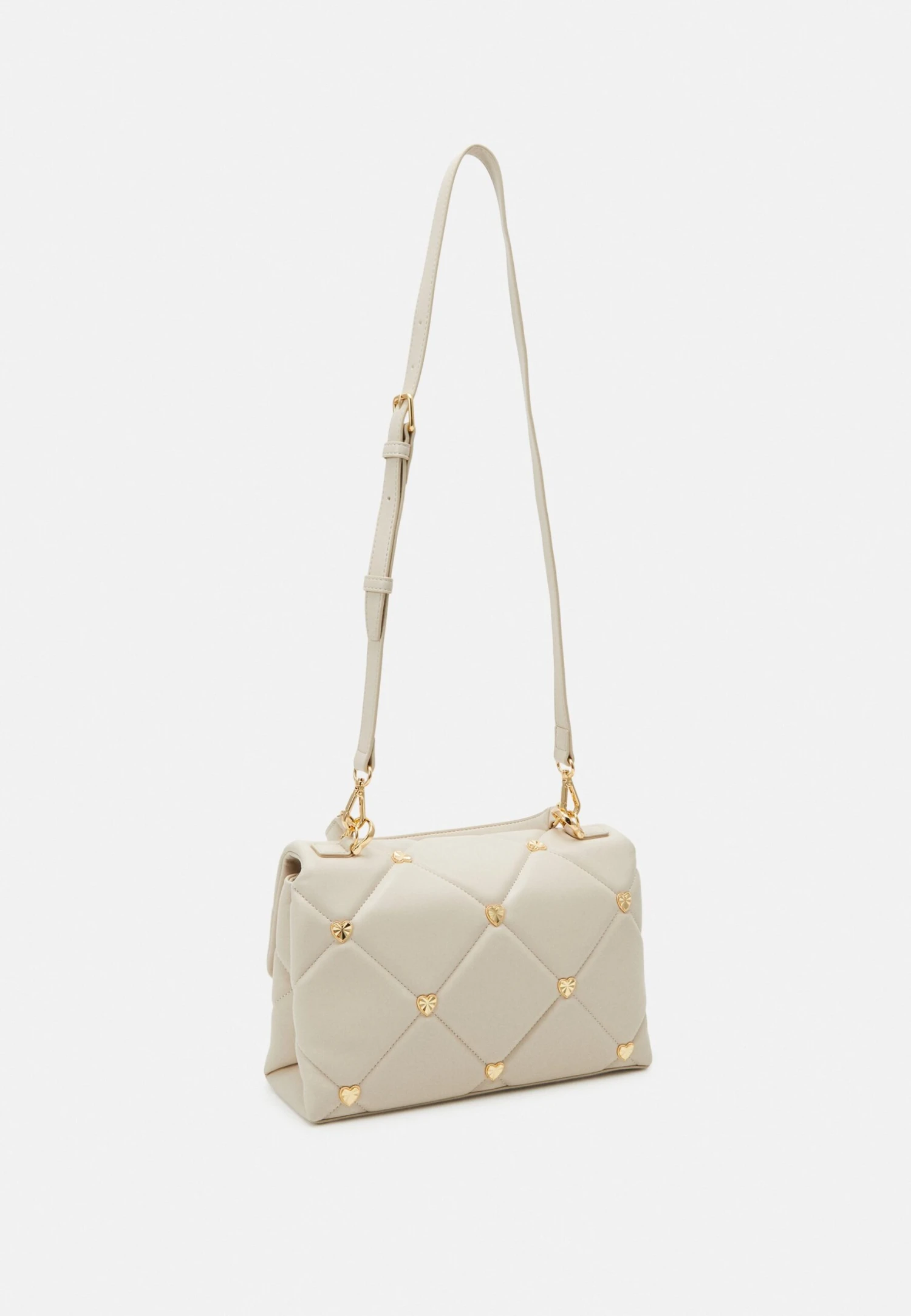 LOVE MOSCHINO Jewel Heart Shoulder Bag - Toilettas - Avorio 2 LOVE MOSCHINO Jewel Heart Shoulder Bag - Toilettas - Avorio - Afbeelding 2