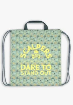 Scalpers Skull Print Skull Print - Rugzakje - Khaki -Tassen Promotie Winkel c84217dcd5ad487a8a8e31407c01c41c