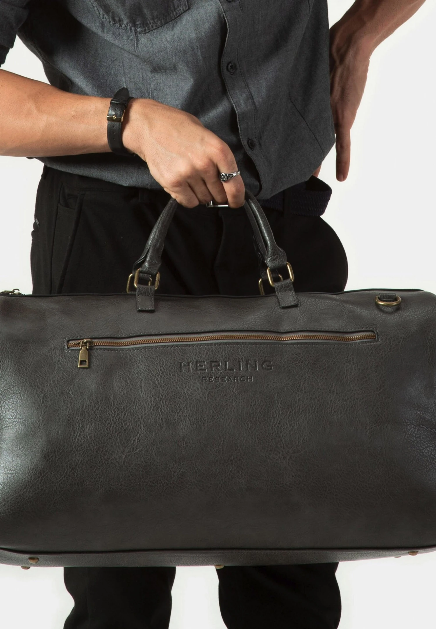 York - Weekendtas - Anthracite Grey 4 York - Weekendtas - Anthracite Grey - Afbeelding 4