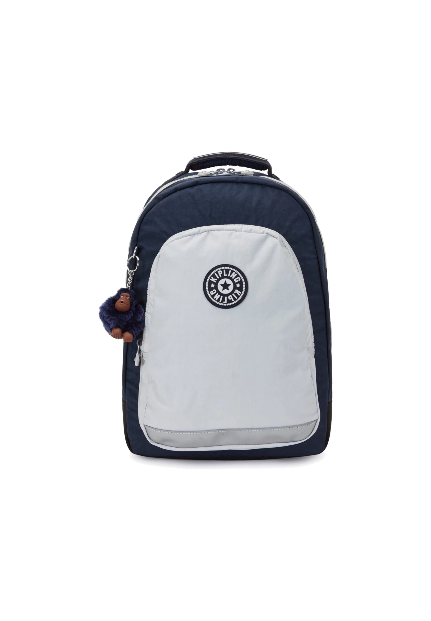 Kipling Back To School Class Room- Rugzak - True Blue Grey 1 Kipling Back To School Class Room- Rugzak - True Blue Grey