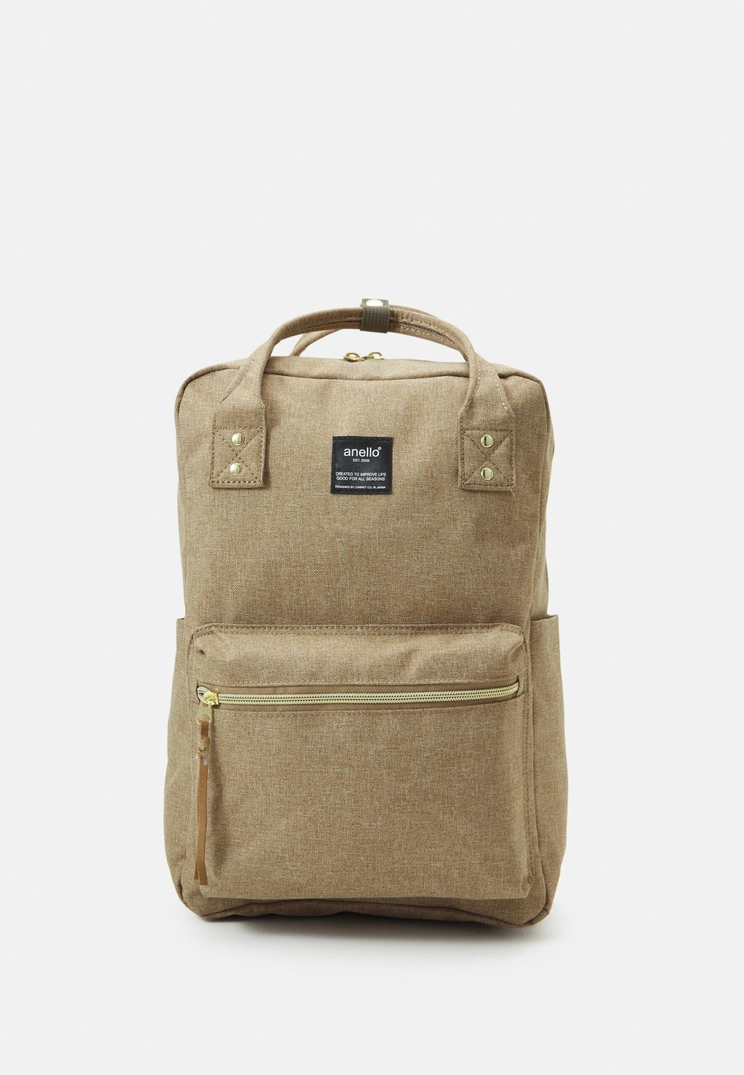Square Backpack Unisex - Rugzak - Beige 1 Square Backpack Unisex - Rugzak - Beige